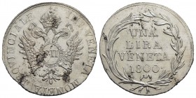 VENEZIA - Francesco II d'Asburgo - Lorena (1797-1805) - Lira - 1800 - MI NC Mont. 10 - qFDC
