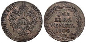 VENEZIA - Francesco II d'Asburgo - Lorena (1797-1805) - Lira - 1800 - MI NC Mont. 10 - BB-SPL