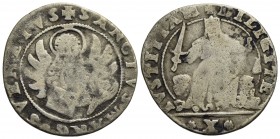 VENEZIA - Monetazione anonima - 10 Gazzette o lirone - (dopo 1625) - Leone in soldo - R/ La Giustizia seduta di fronte tra due leoni - MI Pao. 728 - M...