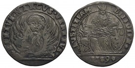 VENEZIA - Monetazione anonima - Lirazza da 30 soldi - 1789 - Leone in soldo - R/ La Giustizia seduta di fronte tra due leoni - MI Pao. 744 - bel BB