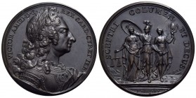 SAVOIA - Vittorio Amedeo II (secondo periodo, 1680-1730) - Medaglia - Busto corazzato a d. - R/ Minerva protegge la Giustizia e tiene la Prudenza per ...