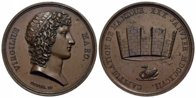 NAPOLEONICHE - Napoleone Bonaparte Generale - Medaglia - 1797 - Capitolazione di...