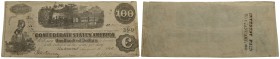 U.S.A. - Stati Confederati - 100 Dollari - 1862-1863 - RR - BB+