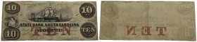 U.S.A. - Stati Confederati - 10 Dollari - 1860 - RR Sud Caroline Forellino - BB
