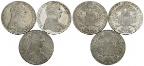 Estere - Lotto di tre monete (una falsa) - Varie