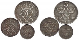 Estere - Lotto di tre monete - Varie
