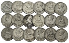 Estere - ETIOPIA - 50 Cent. 1936 - Lotto di 18 monete - MB÷BB