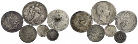 Estere - GERMANIA - Lotto di 6 monete, diverse da montatura - Varie