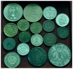 Estere - Lotto di 17 monete (di cui 2 falsi d'epoca) - Varie