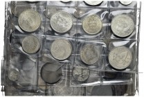 Estere - Lotto di circa 220 monete di vari stati (Portogallo, Gran Bretagna, Polonia, Spagna, RSM, Jugoslavia) di cui circa 25 in argento - Varie