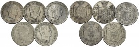 Zecche Italiane - Lotto di 5 monete - Varie