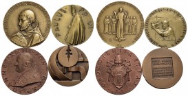 Medaglie - Lotto di 4 medaglie in scatola - FDC