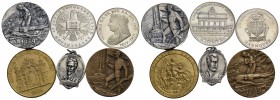 Medaglie Estere - Lotto di 6 medaglie di modulo medio-piccolo - Varie