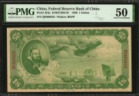 CHINA--PUPPET BANKS

CHINA--PUPPET BANKS. Federal Reserve Bank of China. 1 Dollar, 1938. P-J54a. PMG About Uncirculated 50.

(S/M#C285-10). Printe...