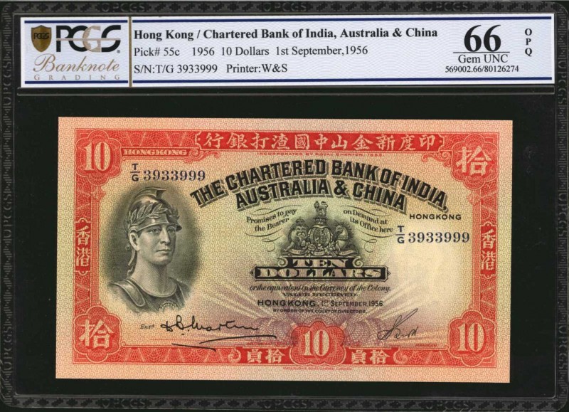 HONG KONG

(t) HONG KONG. Chartered Bank of India, Australia & China. 10 Dolla...