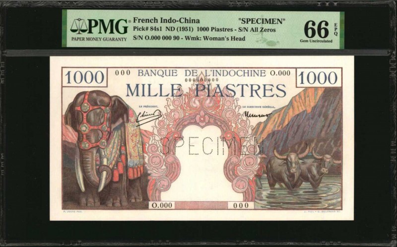 FRENCH INDO-CHINA

FRENCH INDO-CHINA. Banque de L'Indo-Chine. 1000 Piastres, N...