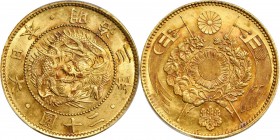 JAPAN

Immensely Popular Year 3 Twenty Yen Unsurpassed in Grade at PCGS

JAPAN. 20 Yen, Year 3 (1870). Osaka Mint. Mutsuhito (Meiji). PCGS MS-65 G...