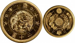 JAPAN

Japan's Rarest Modern-Era Circulating Coin A Legendary World Rarity

JAPAN. 20 Yen, Year 10 (1877). Osaka Mint. Mutsuhito (Meiji). PCGS MS-...