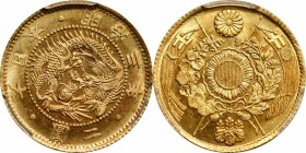 JAPAN

JAPAN. 2 Yen, Year 3 (1870). Osaka Mint. Mutsuhito (Meiji). PCGS MS-67 Gold Shield.

Fr-48; KM-Y-10; JNDA-01-4. Tremendous quality for this...