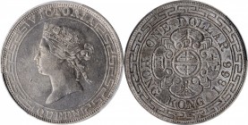 HONG KONG

HONG KONG. Dollar, 1866. Hong Kong Mint. Victoria. PCGS Genuine--Cleaned, EF Details Gold Shield.

KM-10; Mars-C41; Prid-1. A decent lo...
