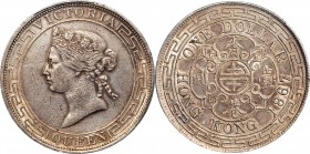 HONG KONG

HONG KONG. Dollar, 1867/6. Hong Kong Mint. Victoria. PCGS Genuine--Cleaned, VF Details Gold Shield.

KM-10; Mars-C41; Prid-2. Overdate ...