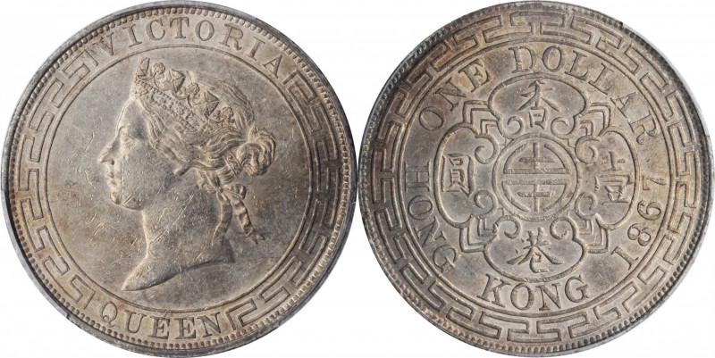 HONG KONG

HONG KONG. Dollar, 1867. Hong Kong Mint. Victoria. PCGS AU-53 Gold ...