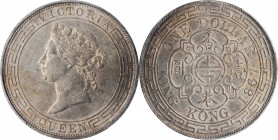 HONG KONG

HONG KONG. Dollar, 1867. Hong Kong Mint. Victoria. PCGS AU-53 Gold Shield.

KM-10; Mars-C41; Prid-2. A dazzling, lightly handled exampl...