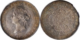 HONG KONG

HONG KONG. Dollar, 1868. Hong Kong Mint. Victoria. PCGS Genuine--Cleaned, AU Details Gold Shield.

KM-10; Mars-C41; Prid-3. Though exhi...