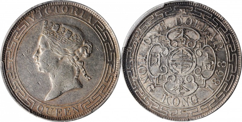 HONG KONG

HONG KONG. Dollar, 1868. Hong Kong Mint. Victoria. PCGS EF-45 Gold ...