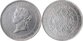 HONG KONG

HONG KONG. Dollar, 1868. Hong Kong Mint. Victoria. PCGS Genuine--Cleaned, EF Details Gold Shield.

KM-10; Mars-C41; Prid-3. Despite its...