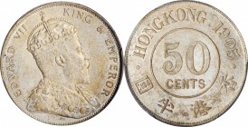 HONG KONG

HONG KONG. 50 Cents, 1905. London Mint. PCGS MS-63 Gold Shield.

KM-15; Mars-C35. An alluringly choice specimen, this minor features a ...