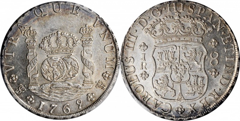 BOLIVIA

BOLIVIA. 8 Reales, 1769-PTS JR. Potosi Mint. Charles III. PCGS MS-61 ...