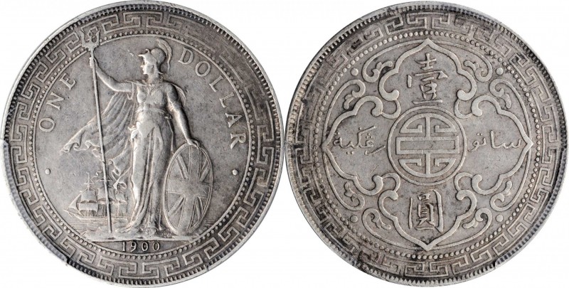 Edward VII to current (since 1902)

GREAT BRITAIN. Trade Dollar, 1900/890-B. B...