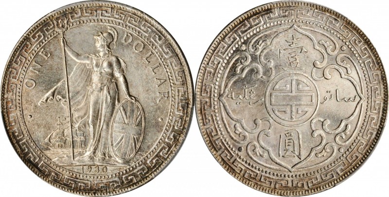 Edward VII to current (since 1902)

GREAT BRITAIN. Trade Dollar, 1930-B. Bomba...