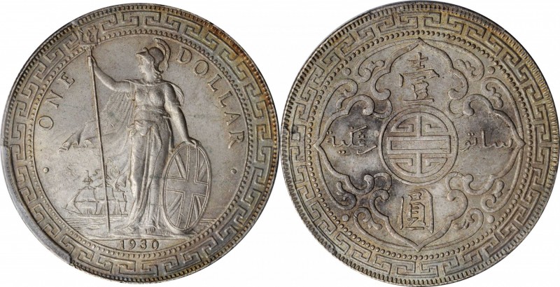 Edward VII to current (since 1902)

GREAT BRITAIN. Trade Dollar, 1930-B. Bomba...