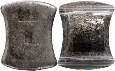 Sycee

(t) CHINA. Guangxi Fangcaoding. Provincial Square Ingots. Silver 9.5 Tael Bank Ingot, ND. Graded "XF" by Zhong Qian Ping Ji Grading Company....