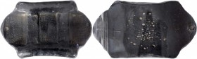 Sycee

(t) CHINA. Yunnan Sanchuo Jieding. Provincial Three Stamp Remittance Ingots. Silver 5 Tael Bank Ingot, ND. Graded "AU" by Zhong Qian Ping Ji ...