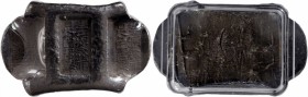 Sycee

(t) CHINA. Yunnan Sanchuo Jieding. Provincial Three Stamp Remittance Ingots. Silver 4.75 Tael Salt Tax Ingot, ND. Graded "AU" by Zhong Qian P...