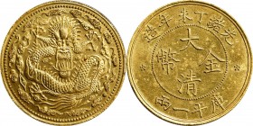 Empire General Issues

Finest Certified 1907 Pattern Gold K'uping Tael

(t) CHINA. Gold K'uping Tael Pattern, CD (1907). Tientsin Mint. NGC MS-64....