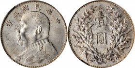 Year 3/1914 (L&M: 63-73 / 858-860)

(t) CHINA. Dollar, Year 3 (1914). NGC MS-64.

L&M-63; K-646; KM-Y-329; WS-0174-8. Triangle Yuan variety. A wel...