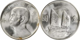Year 19 to 23 (1930-1934)

(t) CHINA. Dollar, Year 22 (1933). PCGS MS-64 Gold Shield.

L&M-109; K-623; KM-Y-345; WS-0145a. This nicely preserved a...
