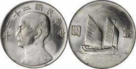 Year 19 to 23 (1930-1934)

(t) CHINA. Dollar, Year 22 (1933). PCGS MS-64 Gold Shield.

L&M-109; K-623; KM-Y-345; WS-0145a. An attractive well stru...