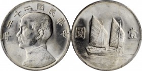 Year 19 to 23 (1930-1934)

(t) CHINA. Dollar, Year 22 (1933). PCGS MS-63+ Gold Shield.

L&M-109; K-623; KM-Y-345; WS-0145a. This lustrous survivor...