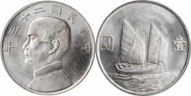 Year 19 to 23 (1930-1934)

(t) CHINA. Dollar, Year 23 (1934). PCGS MS-64.

L&M-110; K-624; KM-Y-345; WS-0146. Highly argent and fully radiant.

...