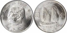Year 19 to 23 (1930-1934)

(t) CHINA. Dollar, Year 23 (1934). PCGS MS-64.

L&M-110; K-624; KM-Y-345; WS-0146. Fully resplendent, with near-Gem bri...