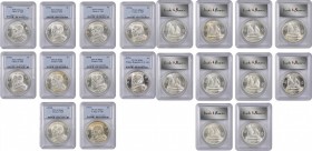 Year 19 to 23 (1930-1934)

(t) CHINA. Group of Dollars (10 Pieces), Year 23 (1934). All PCGS MS-63 Certified.

L&M-110; K-624; KM-Y-345; WS-0146. ...