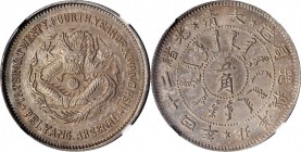 Chihli (Pei Yang)

Seldom Seen Mint State Certified Chihli 50 Cents

CHINA. Chihli (Pei Yang). 3 Mace 6 Candareens (50 Cents), Year 24 (1898). NGC...