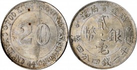 Fukien

CHINA. Fukien. 20 Cents, ND (1923). PCGS MS-61 Gold Shield.

L&M-303; K-703; KM-Y-383; WS-1045. A great Mint State example of this minor, ...