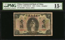 CHINA--REPUBLIC

(t) CHINA--REPUBLIC. Commercial Bank of China. 1 Dollar, 1920. P-1a. PMG Choice Fine 15 Net. Repaired, Rust.

(S/M#C293-40) Print...