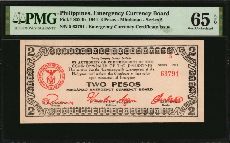 PHILIPPINES

PHILIPPINES. Emergency Currency Board. 2 Pesos, 1944. P-S524b. PM...